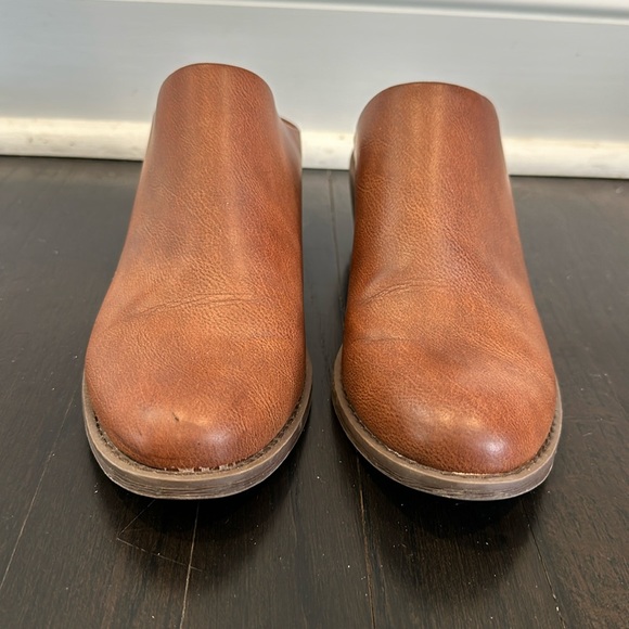 Euro soft by Sofft cognac backless bootie. Size 8 - Picture 3 of 9